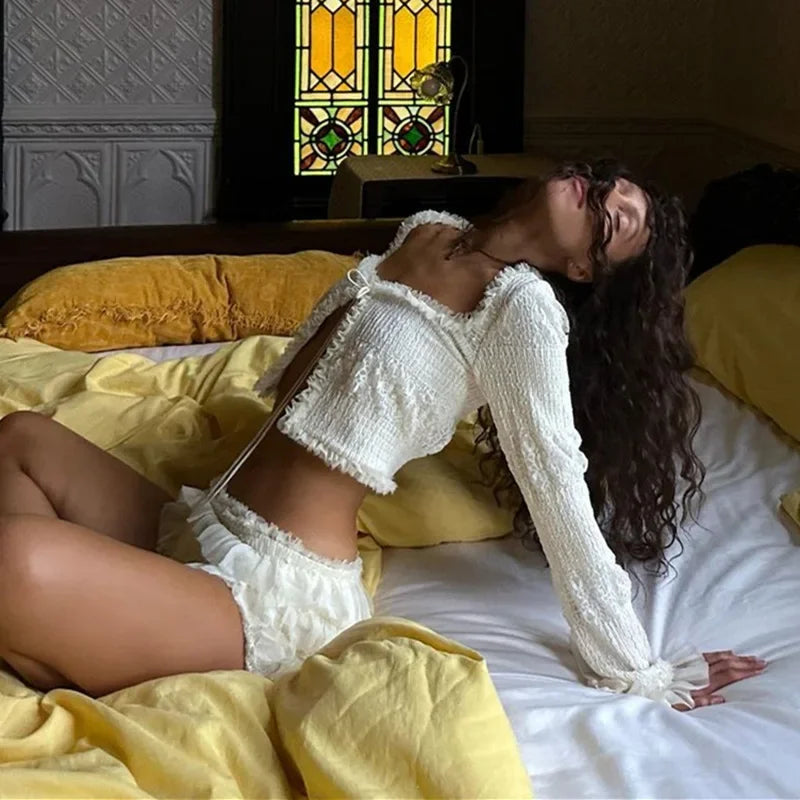 סט חצאית וחולצה תואמת - מיי